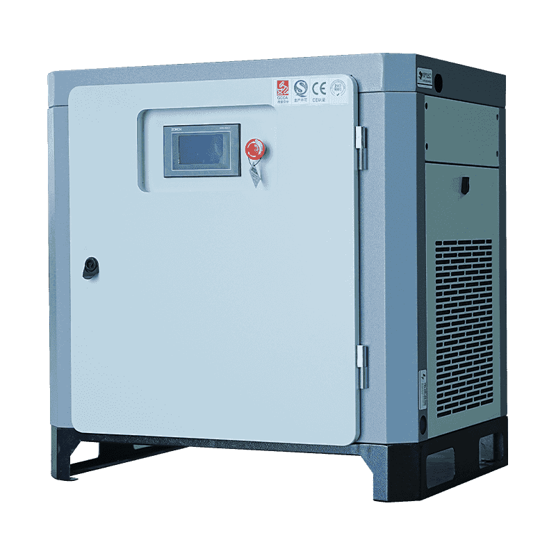 Quae sunt melioramenta in summa unitatis efficientia Micro-olei geminae cochleae aeris compressoris cochleae geminae traditae comparatae compressoris?