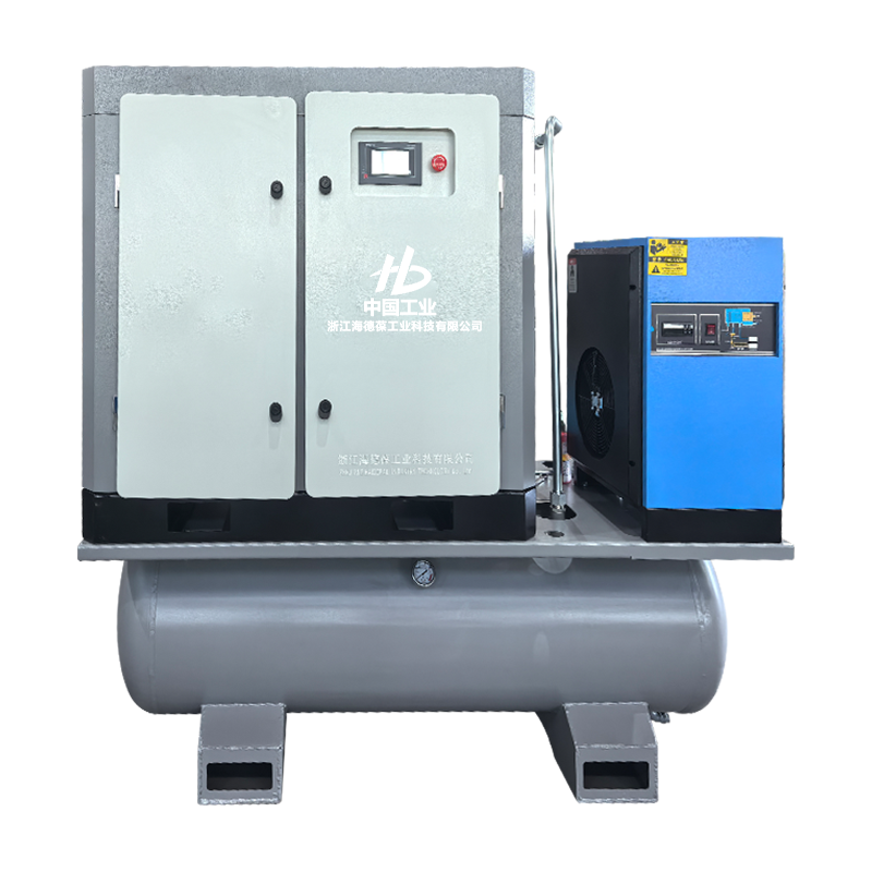 Screw compressor laser apparatus